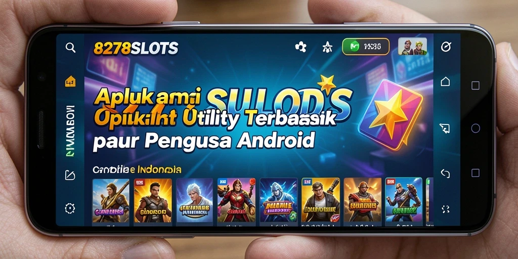 Tampilan antarmuka utama 8278SLOTS yang menarik dan informatif.