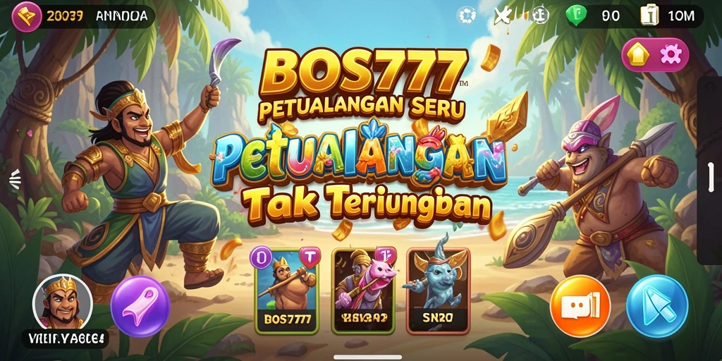 Gameplay menarik dalam dunia petualangan yang penuh warna dan tantangan.