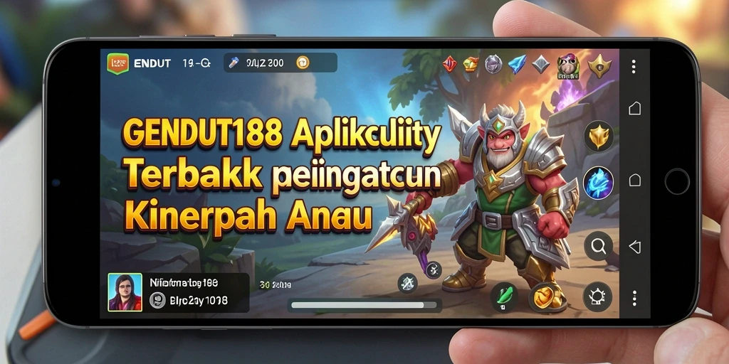 Tampilan antarmuka GENDUT188 yang ramah pengguna dan intuitif.