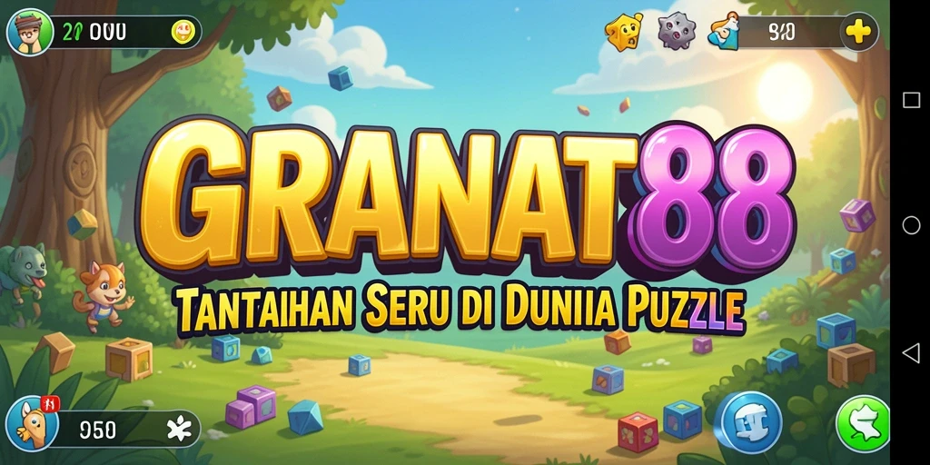 Tampilan gameplay GRANAT88 yang menarik dan penuh warna.