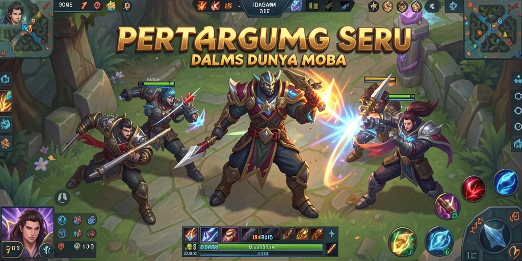 Tangkapan layar gameplay IDAGAME dengan aksi pertempuran seru.