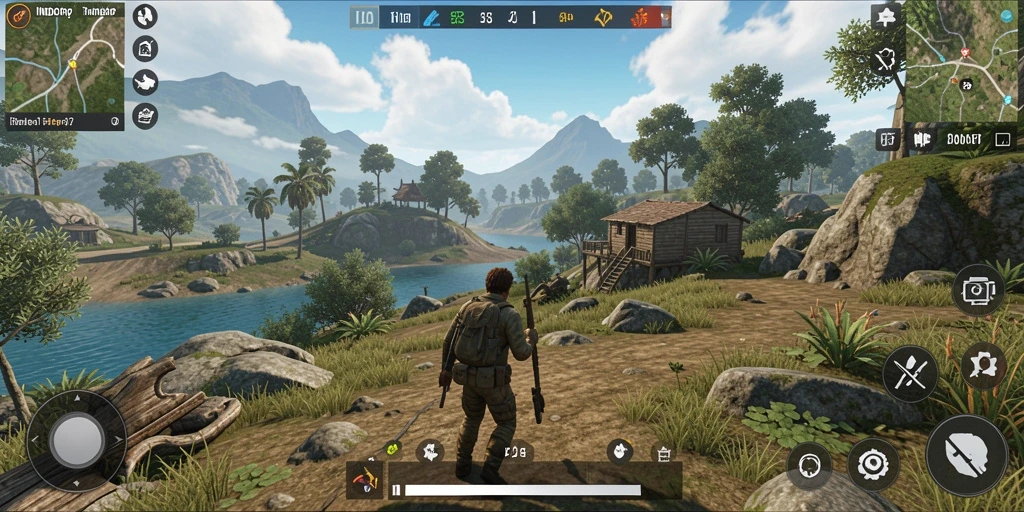 Gameplay seru di dunia terbuka <strong>INDORP</strong> yang penuh petualangan.
