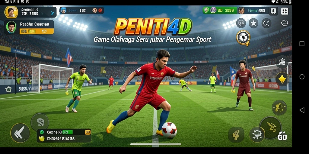 Tampilan menarik dari gameplay <strong>PENITI4D</strong> yang menampilkan aksi olahraga.