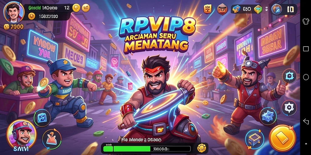 Screenshot gameplay RPVIP8 yang menarik dan penuh aksi.