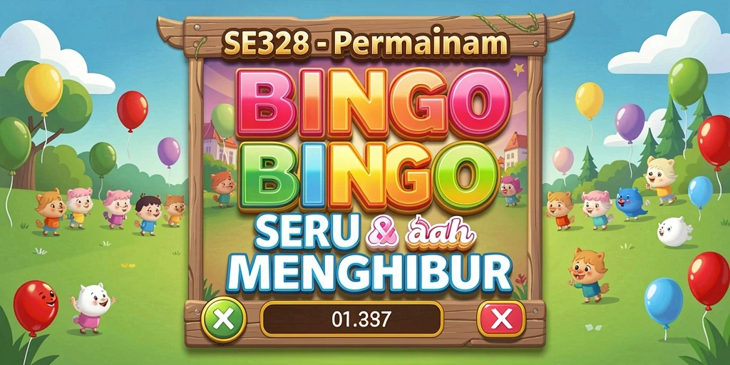 Tampilan gameplay seru dalam SE328 Bingo.