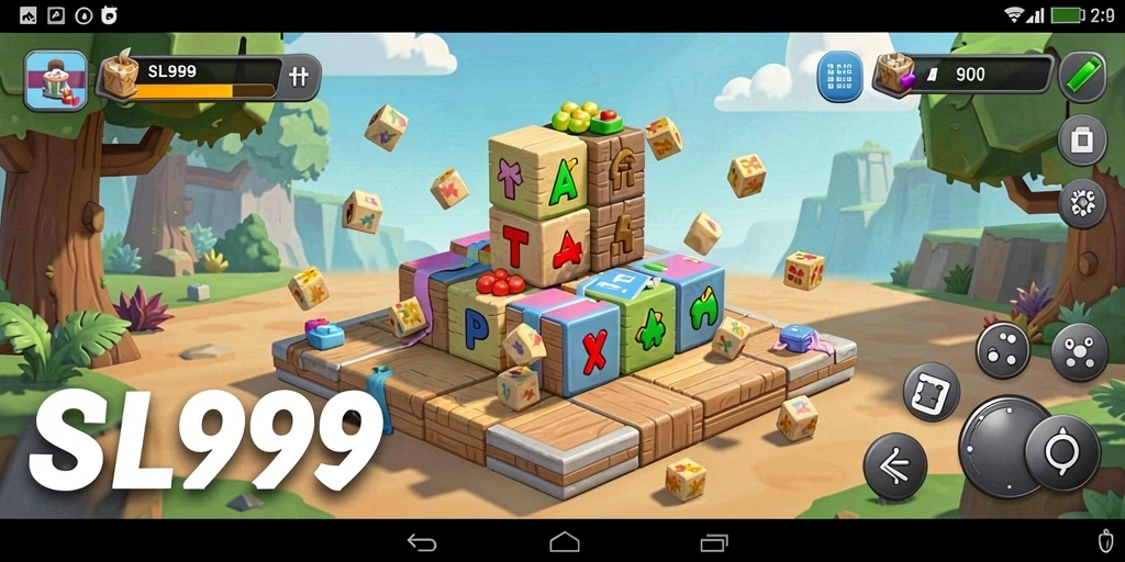 Tampilan gameplay menantang dari SL999 yang penuh dengan puzzle.